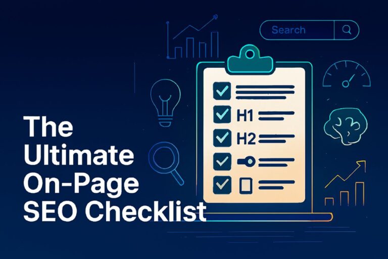The Ultimate On Page SEO Checklist for 2025 | Boost Rankings with ...