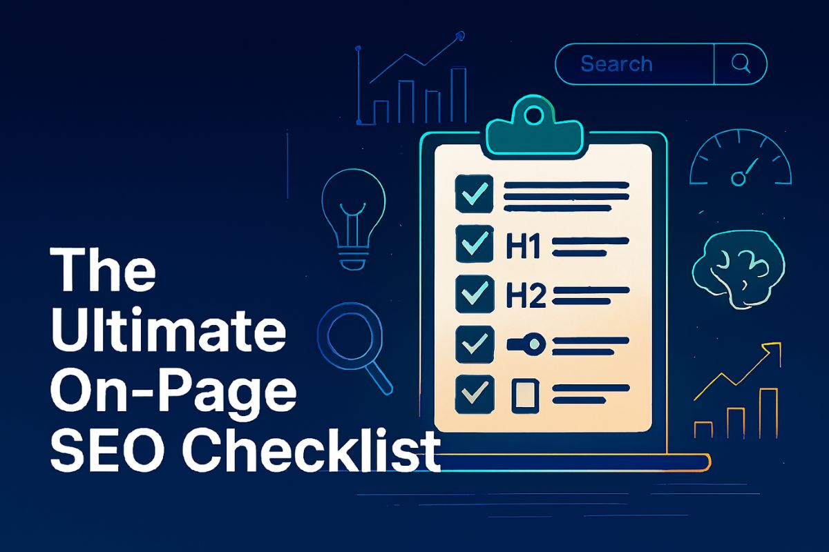 The Ultimate On Page SEO Checklist for 2025 | Boost Rankings with Proven Steps