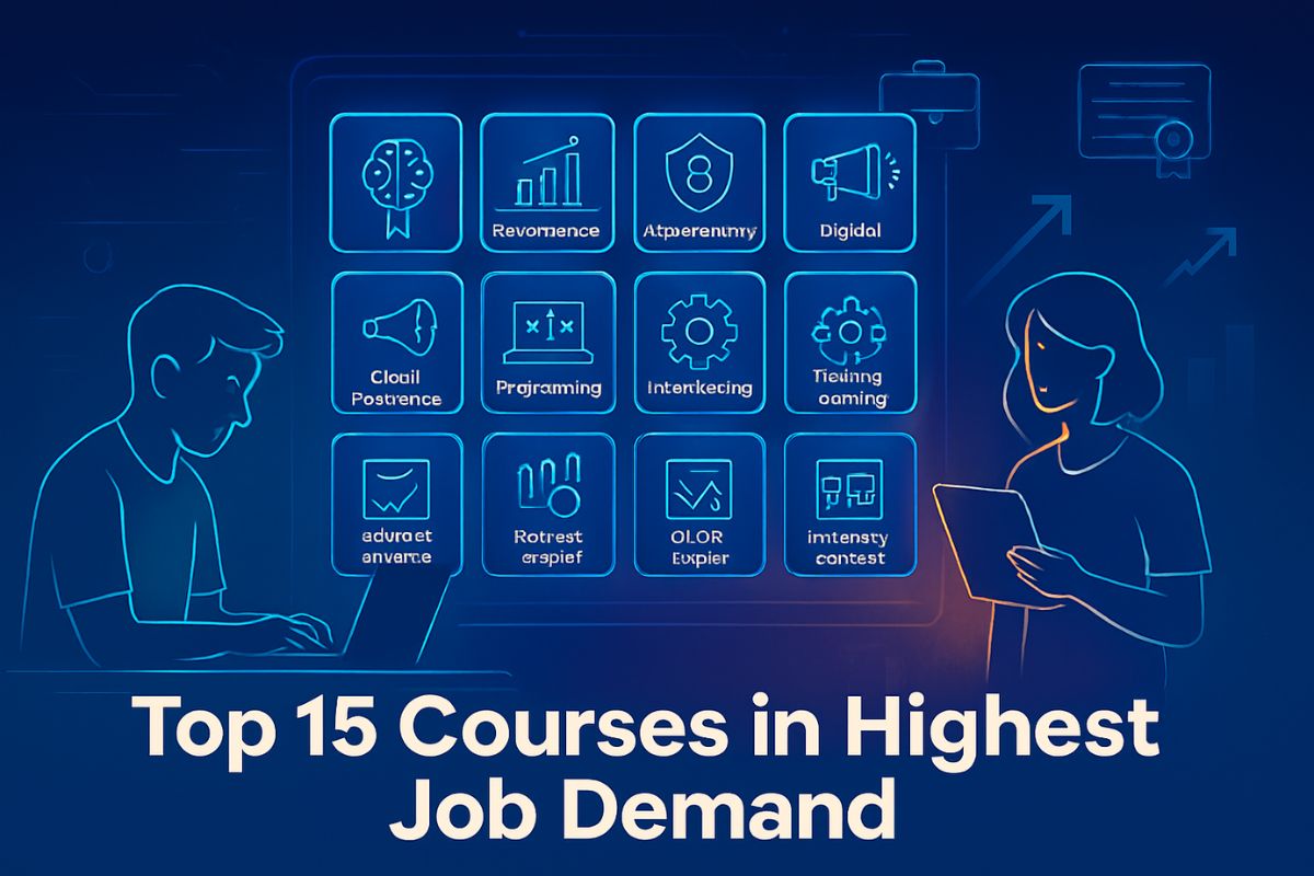 Top 15 Courses in Highest Job Demand in 2025 | Career Growth & Salary Insights